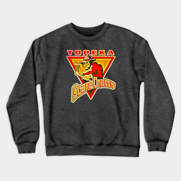 Topeka Scarecrows Hockey Crewneck Sweatshirt by Kitta’s Shop